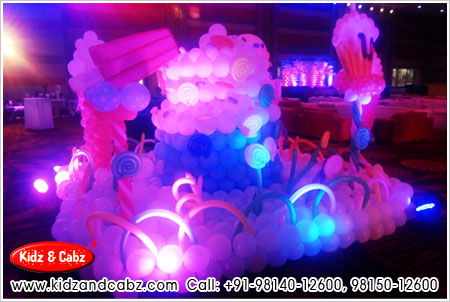 Theme Party Decoration for Girls in ludhiana punjab - kids theme balloon party decorators ludhiana punjab
